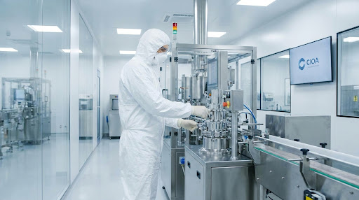 Pharmaceutical cleanroom